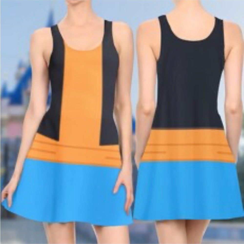 Goofy skater dress